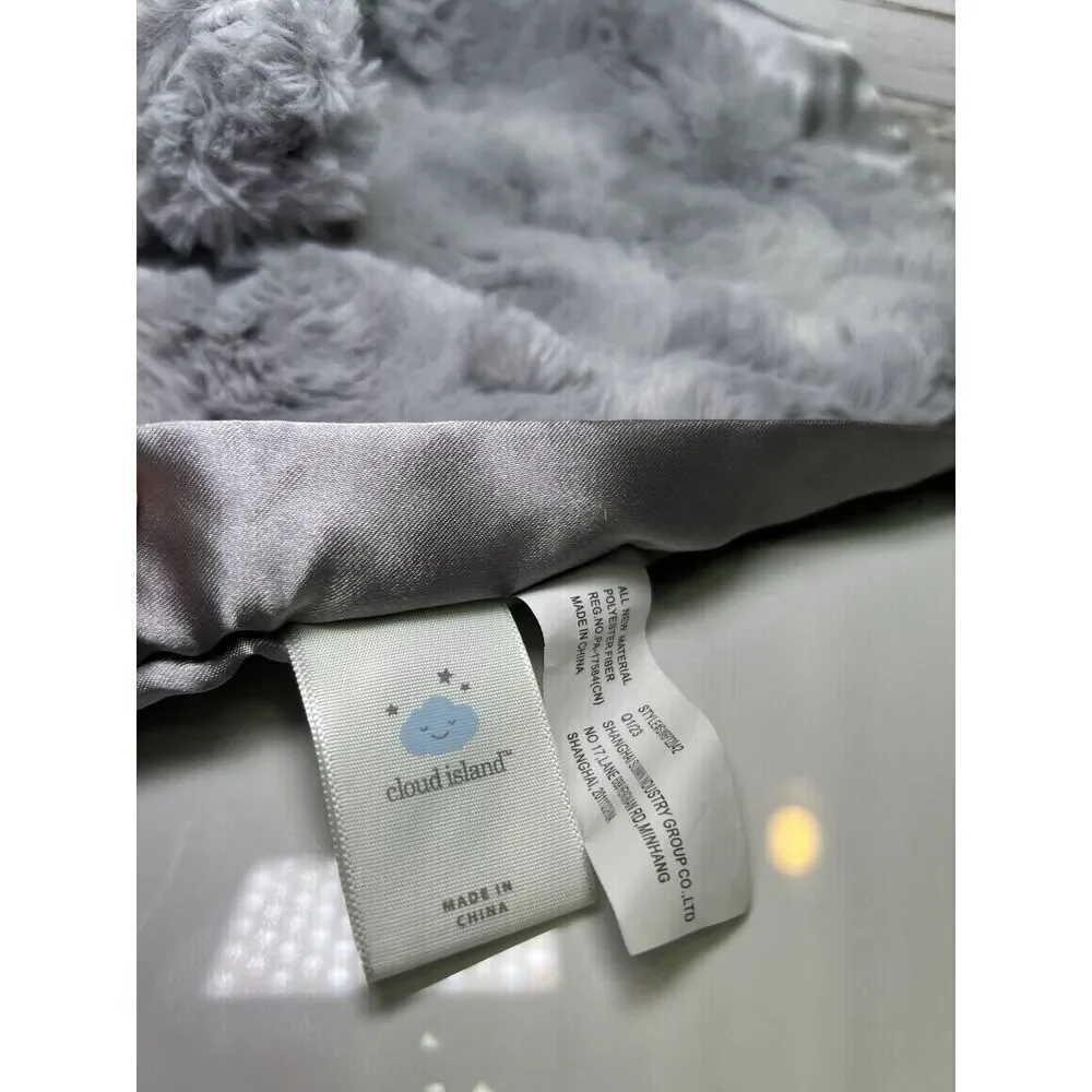 Cloud Island Gray‎ Elephant Lovey Security Blanket Target